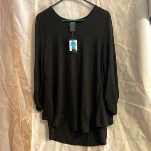 Black Grace Elements Blouse. NWT! Very Classy!